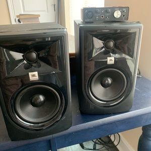 JBL studio speakers